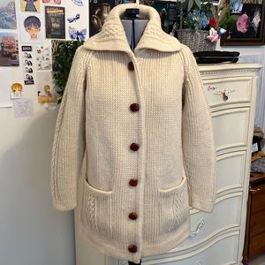 Ingo Inuit Hand Crafted Rare Virgin Wool Sweater